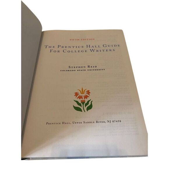 The Prentice Hall Guide For College Writers 5th Edition Hardcover Book - Picture 10 of 16